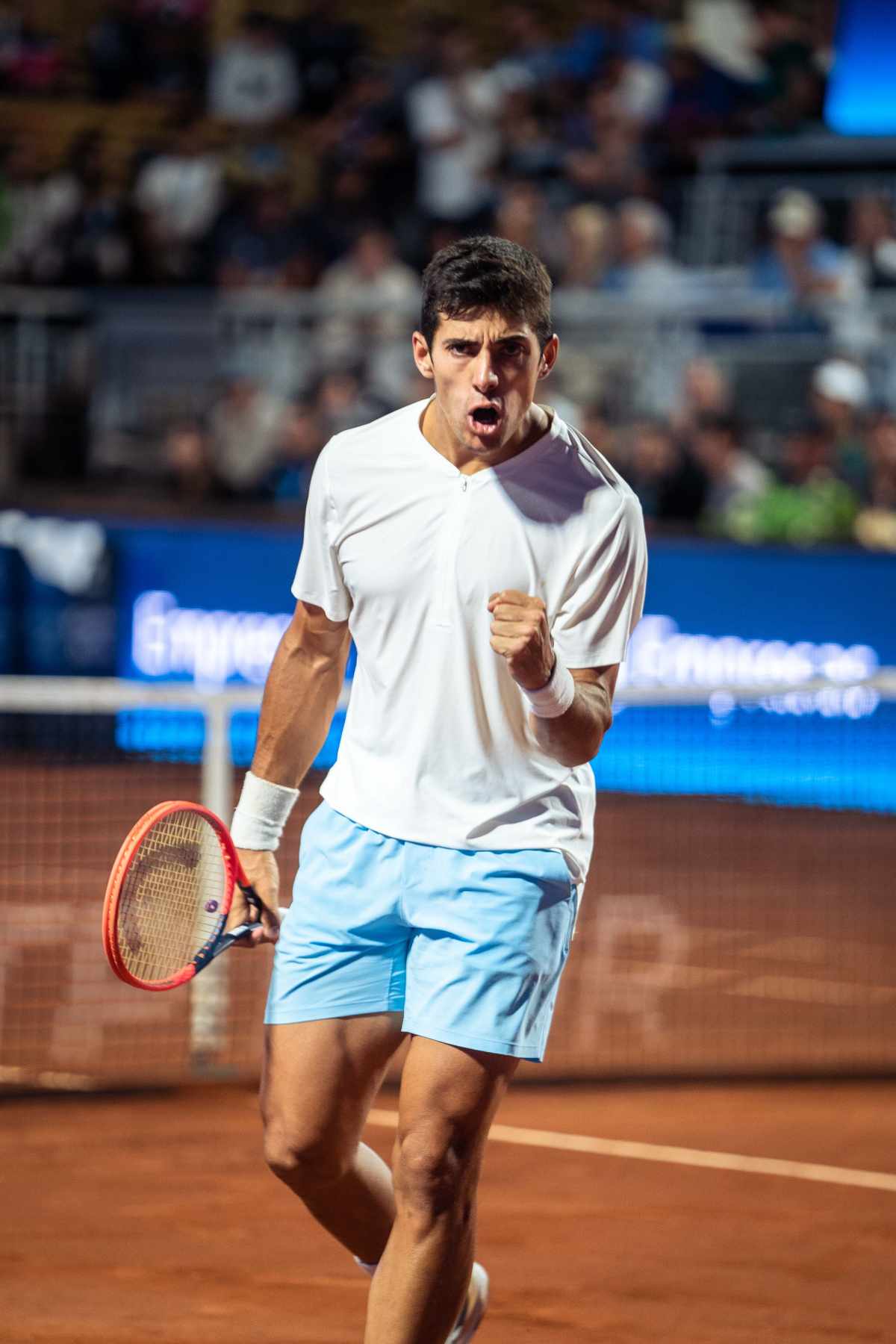 Garín se impuso sobre Thiem en Santiago