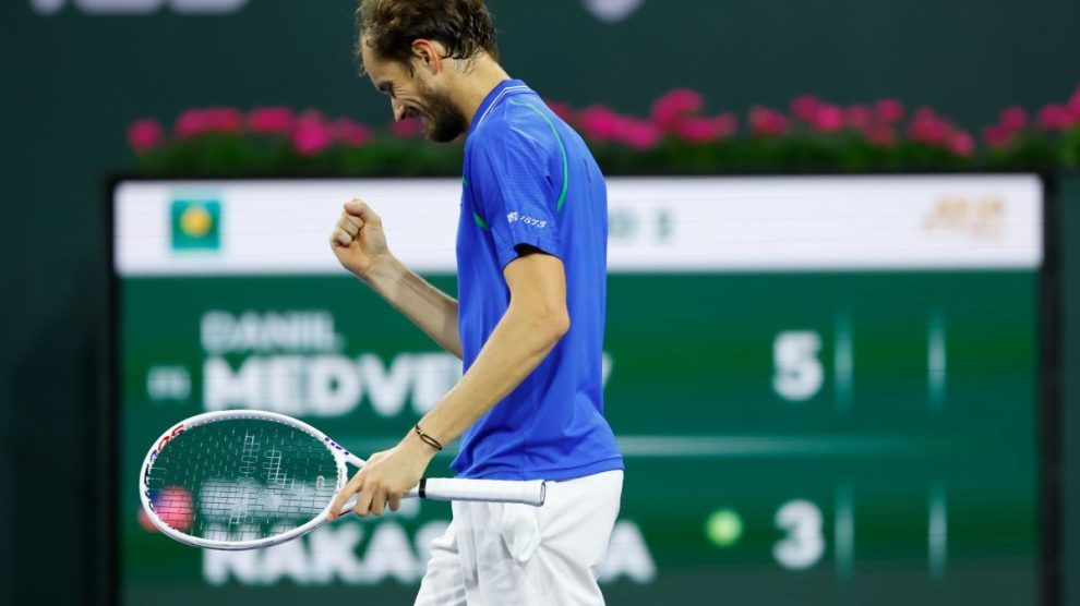 Medvedev Nakashima Indian Wells
