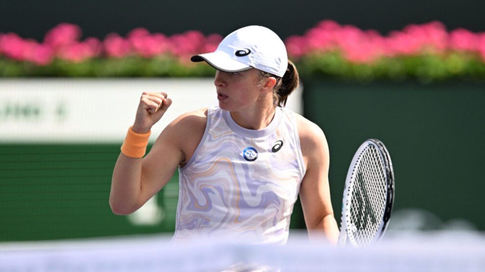 Swiatek Cirstea Indian Wells