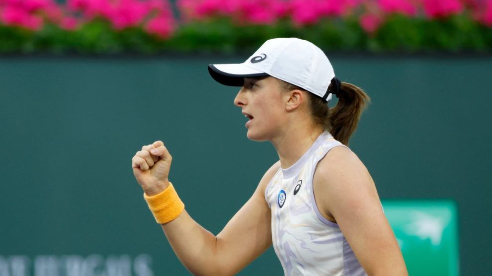 Swiatek Andreescu Indian Wells