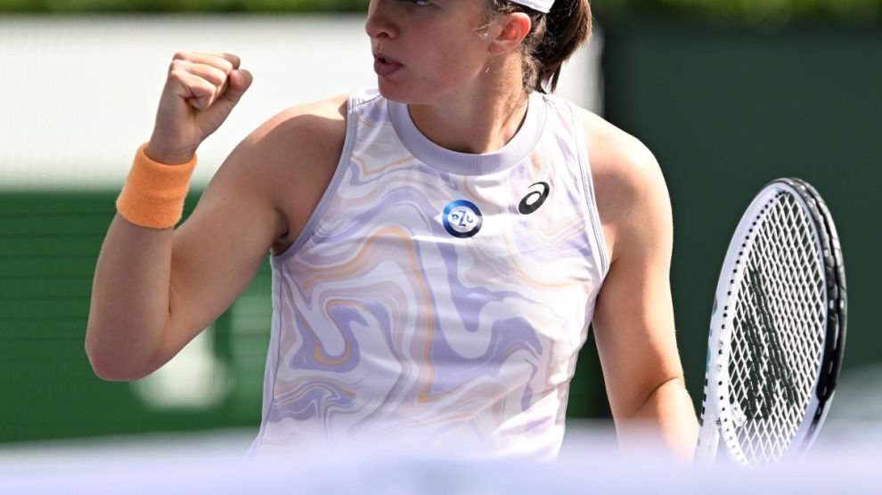 Swiatek Liu Indian Wells