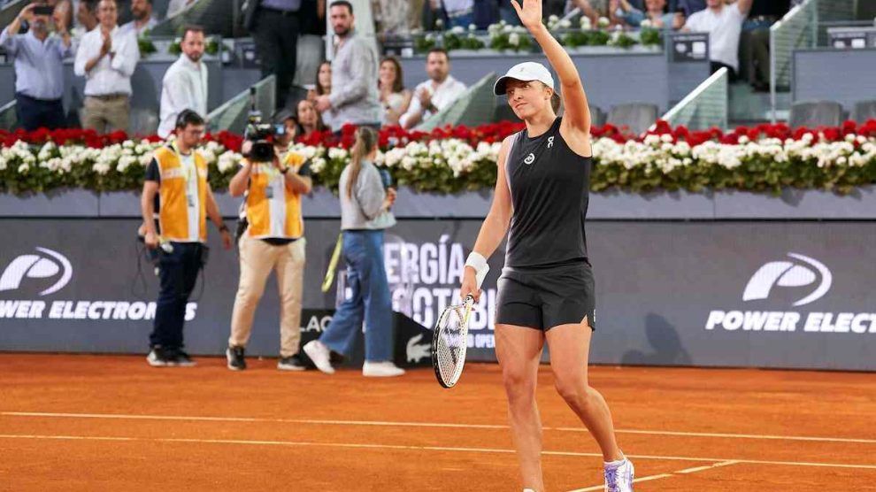 Swiatek Pera WTA Madrid