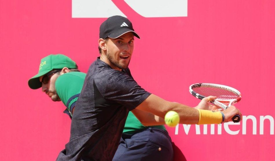 Thiem Feliz Junto Massú