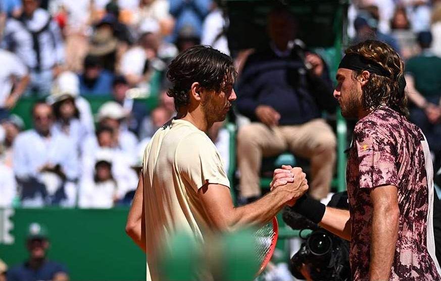 tsitsipas no pude encontrar ritmo