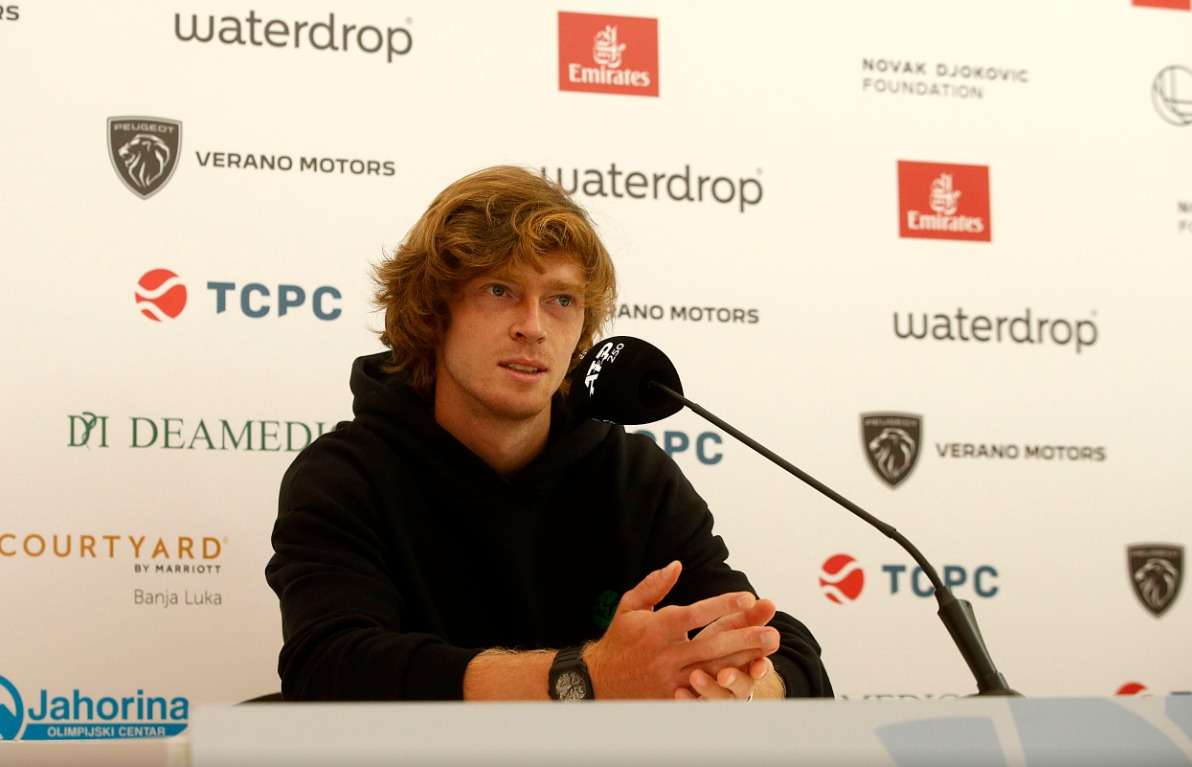 Rublev: “Ahora estoy feliz, me siento con mucha confianza”