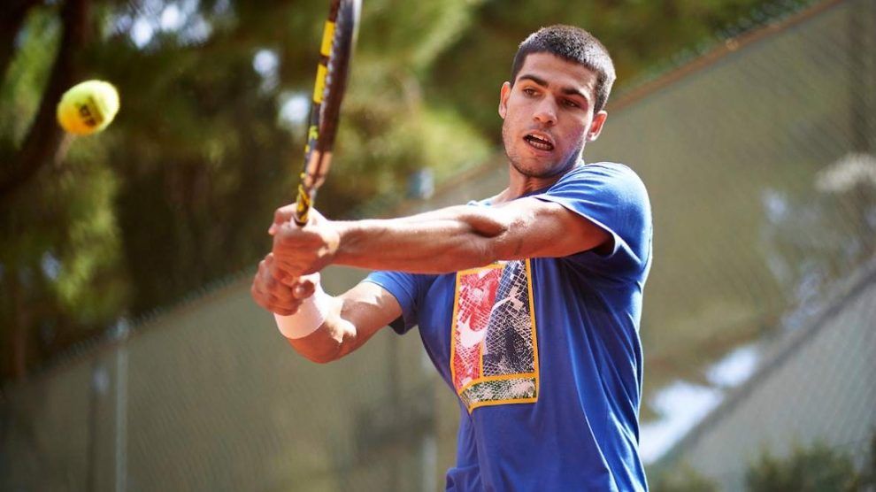 televisión horario atp barcelona alcaraz davidovich