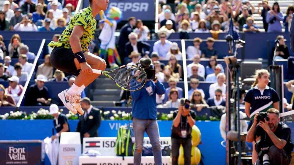 televisión horario atp barcelona alcaraz evans