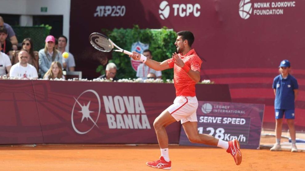 Djokovic no sentía bien pista