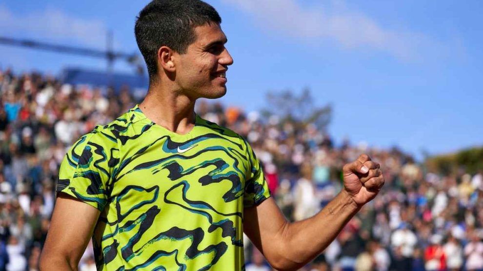 televisión horario atp barcelona alcaraz tsitsipas
