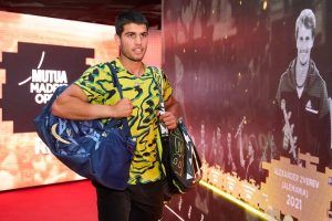 alcaraz a punto perder partido