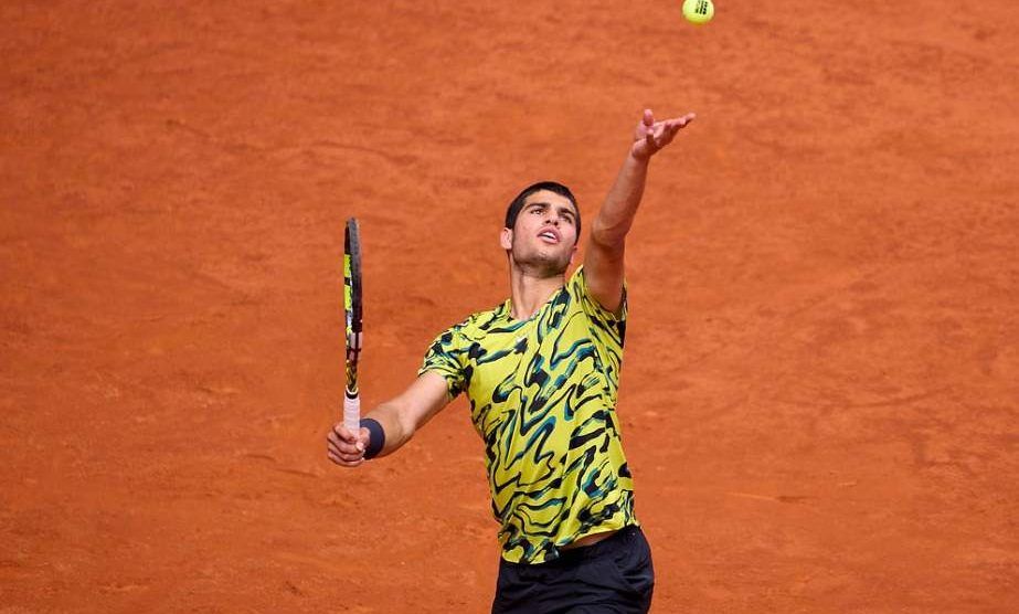 televisión horario mutua madrid open alcaraz dimitrov