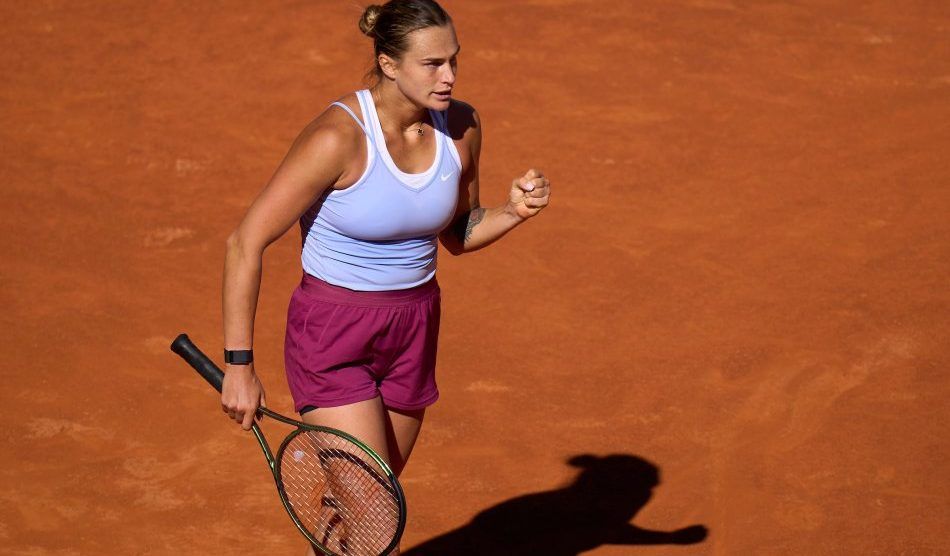 Sabalenka Shymanovich Roland Garros