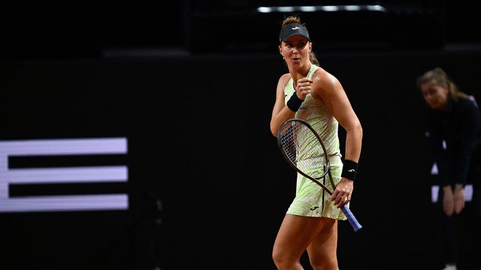 Haddad Linette WTA Roma