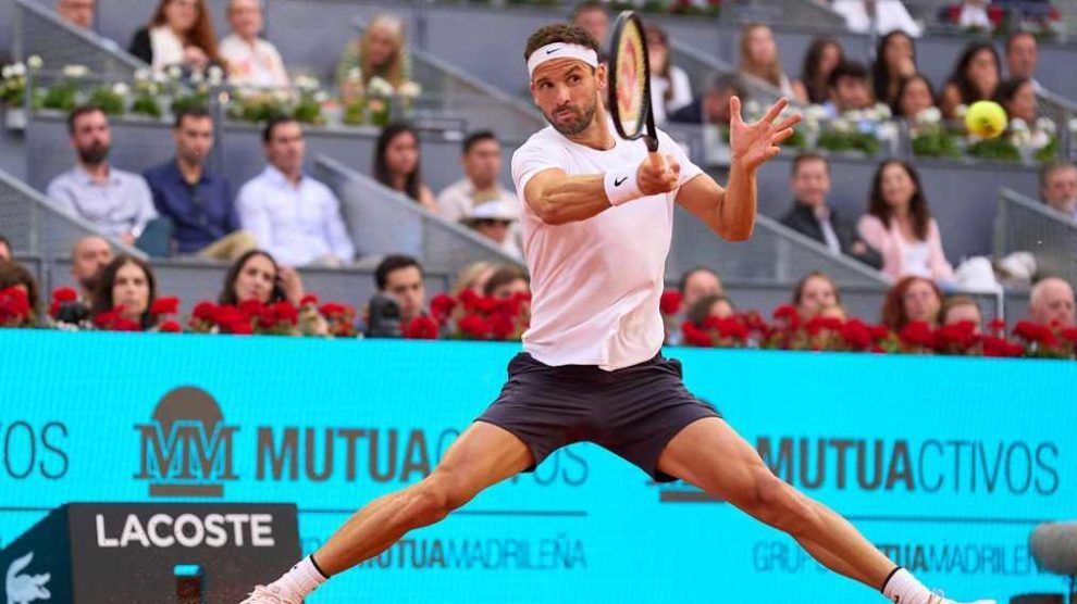 Dimitrov Wawrinka ATP Roma