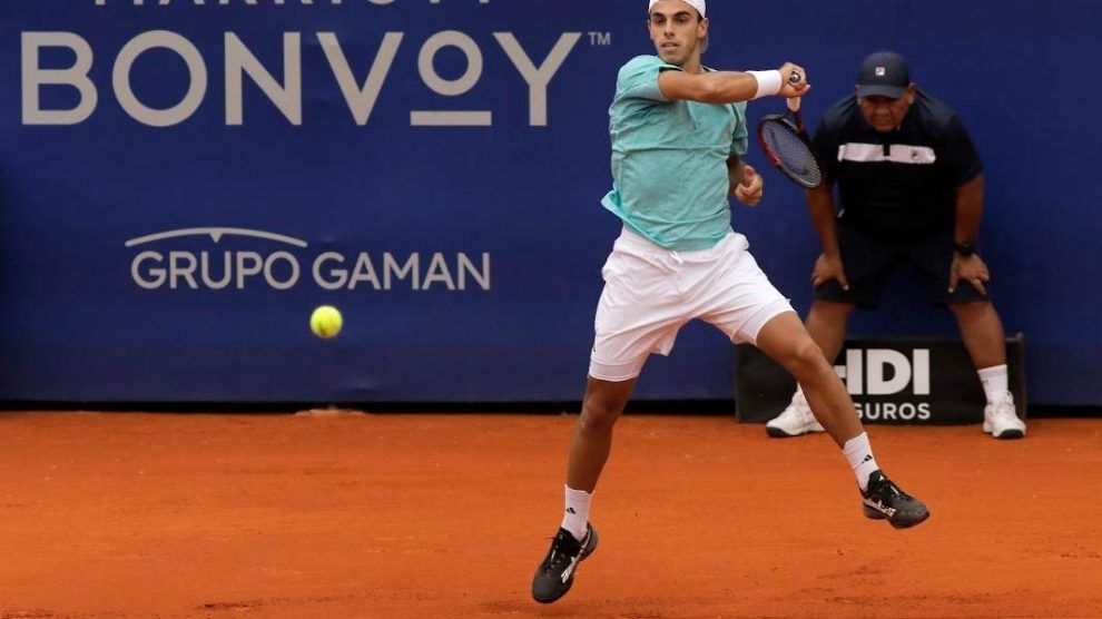 televisión horario atp roma cerúndolo sinner