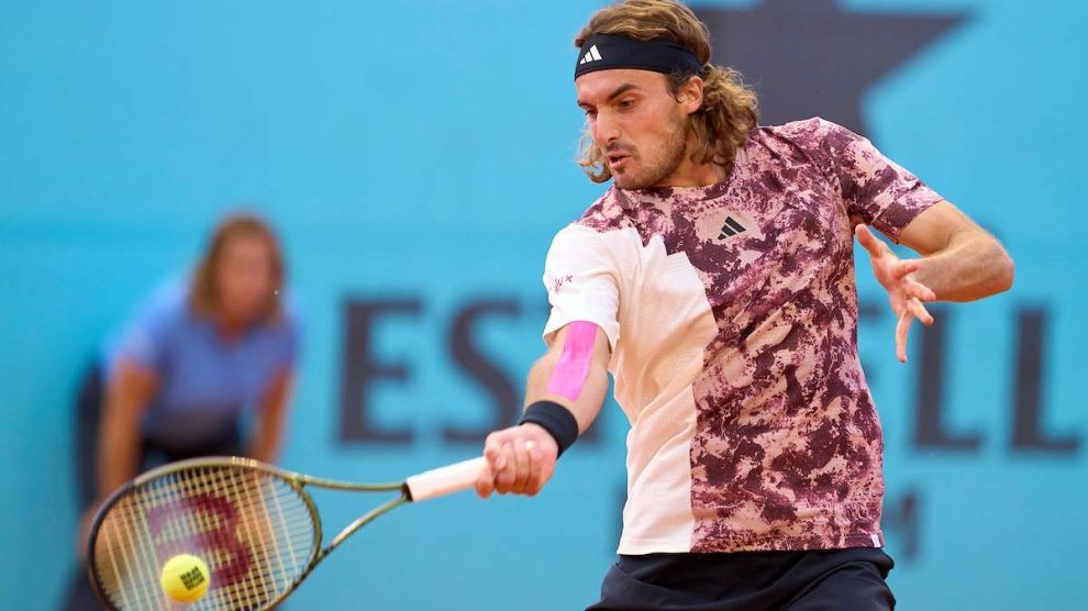 Tsitsipas Baez ATP Madrid