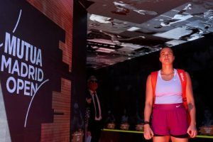 sabalenka persona diferente calmada