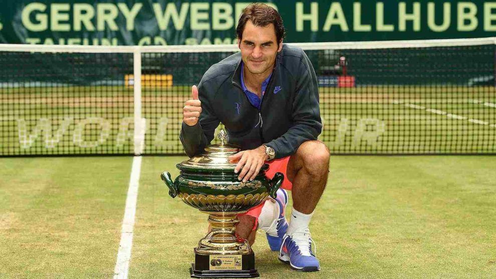 federer homenaje atp halle