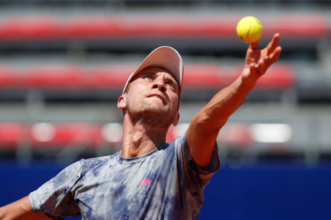 Renzo Olivo se despide de Roland Garros