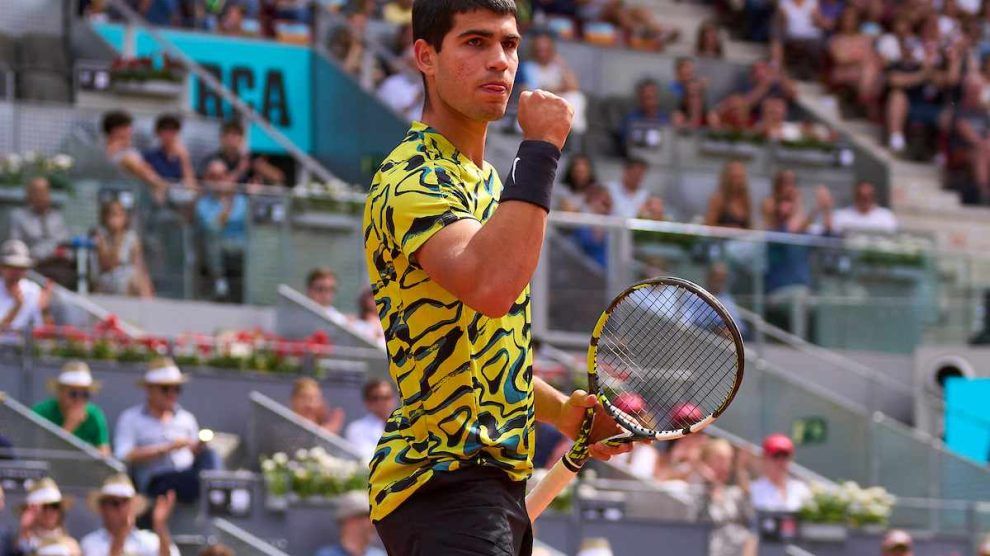 Alcaraz arollando zverev madrid