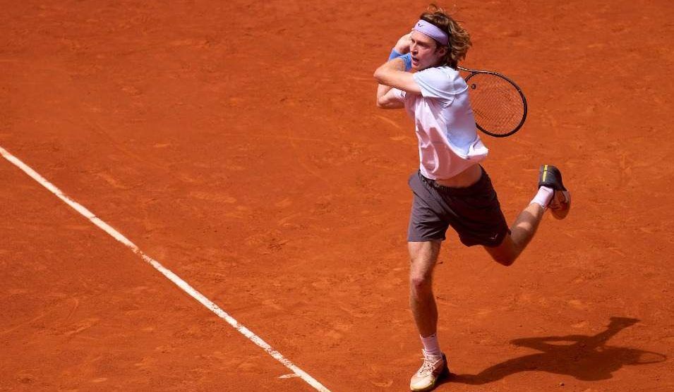 Rublev partido estuvo igualado
