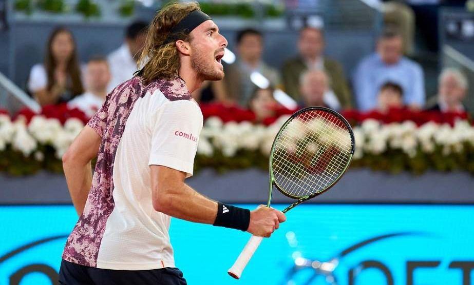 televisión horario mutua madrid open struff tsitsipas