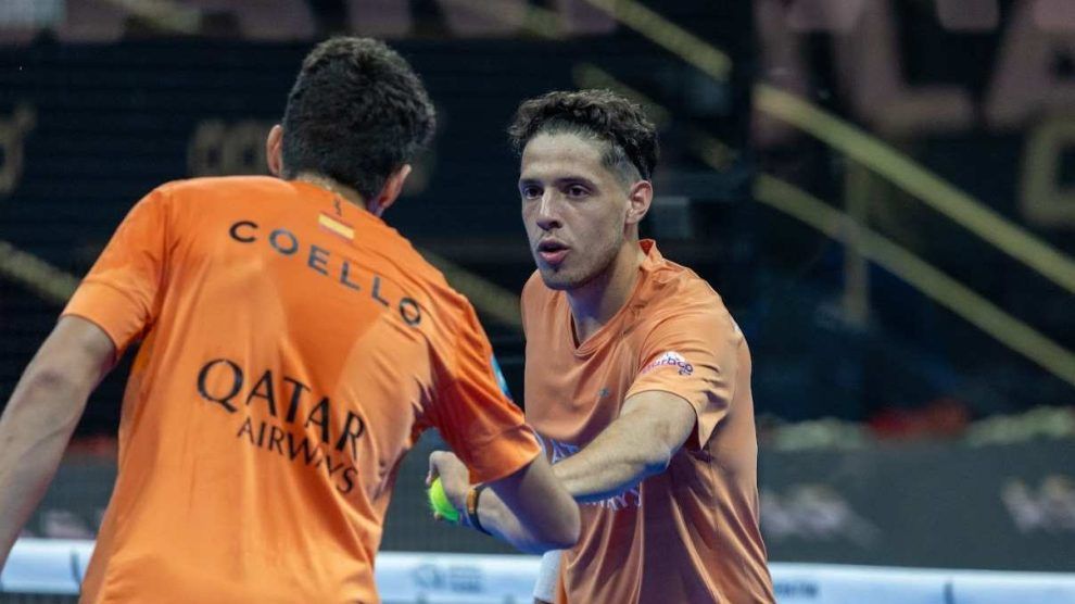 Coello tapia números uno pádel vigo