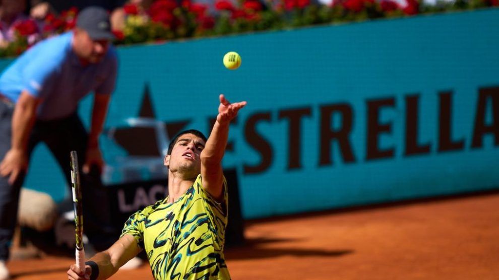 televisión horario mutua madrid open alcaraz struff