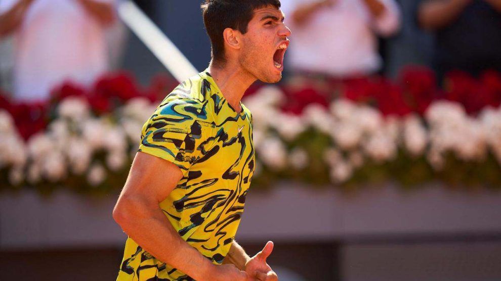 Alcaraz Struff ATP Madrid