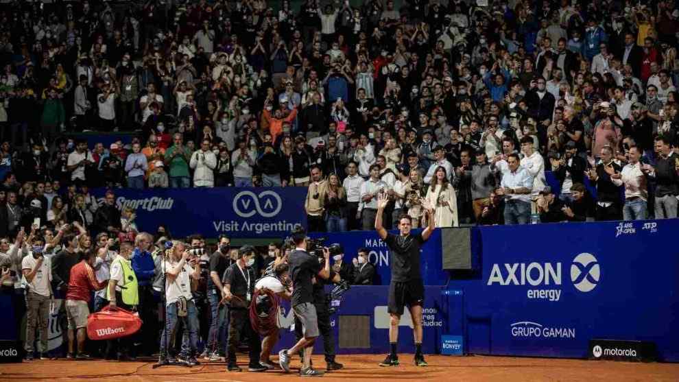 del potro exhibición china