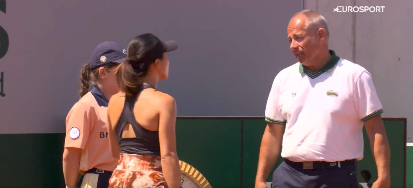 kato sutjiadi descalificadas roland garros