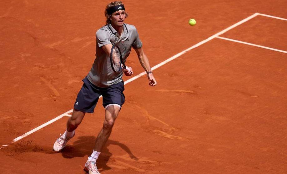 Televisión horario ATP Roland Garros Zverev Etcheverry