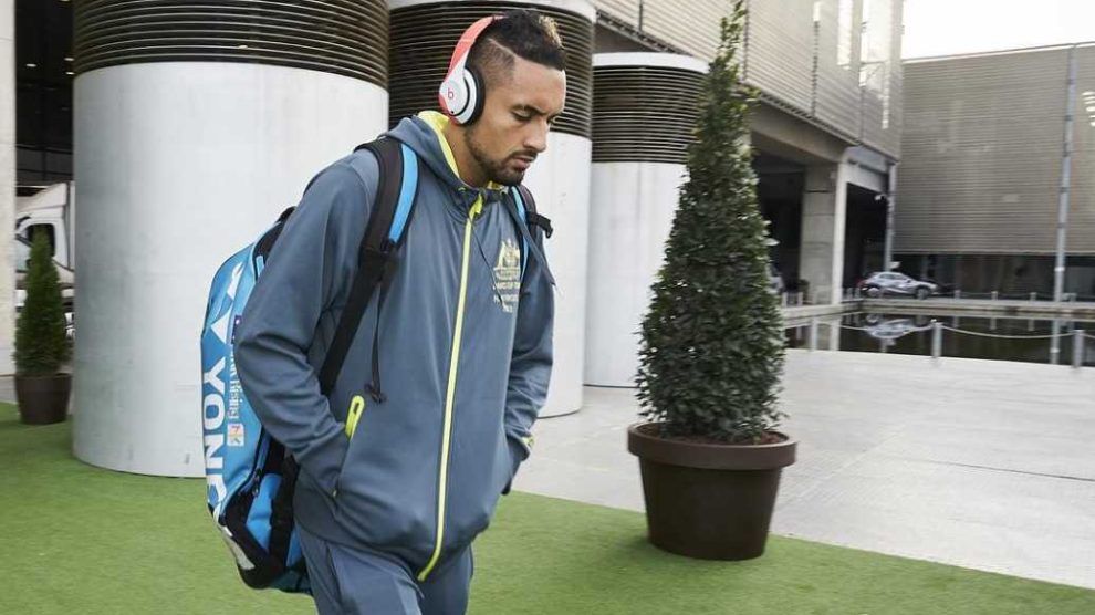 kyrgios baja halle lesión