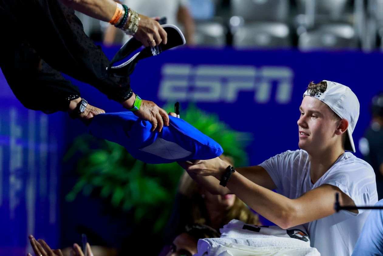 Rune: “Es admirable ver a Djokovic”