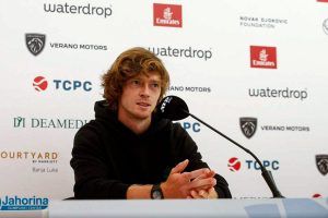 Rublev Djokovic No Invencible