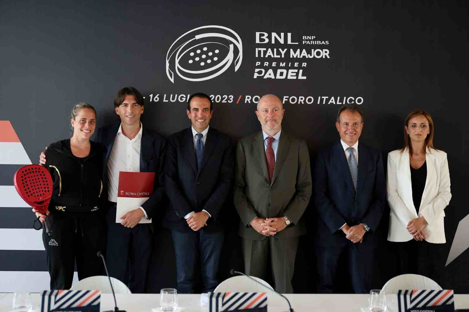 Todo listo para Premier Padel Roma 2023