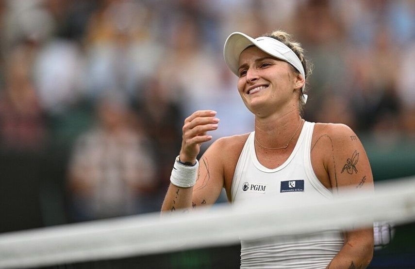 Vondrousova Jabeur WTA Wimbledon