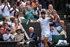 televisión horario wimbledon alcaraz medvedev