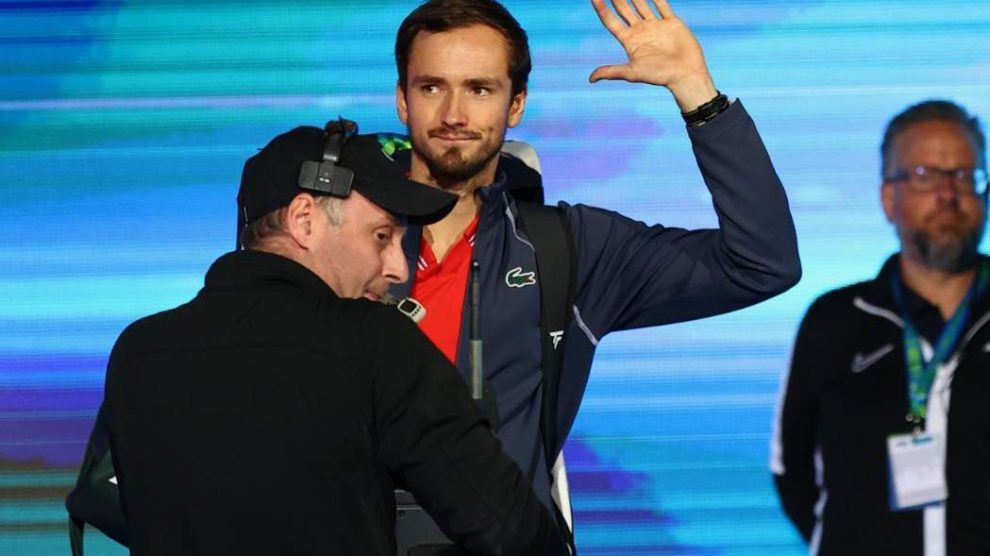 medvedev muy motivado determinación
