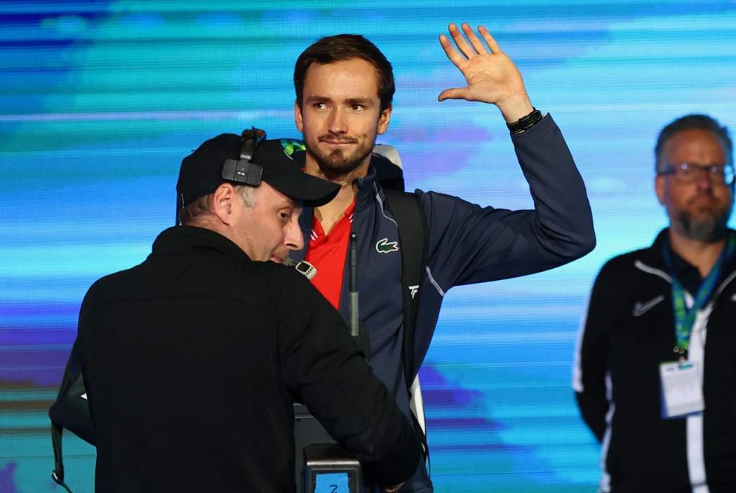 Medvedev: “Estoy muy motivado, con mucha determinación”