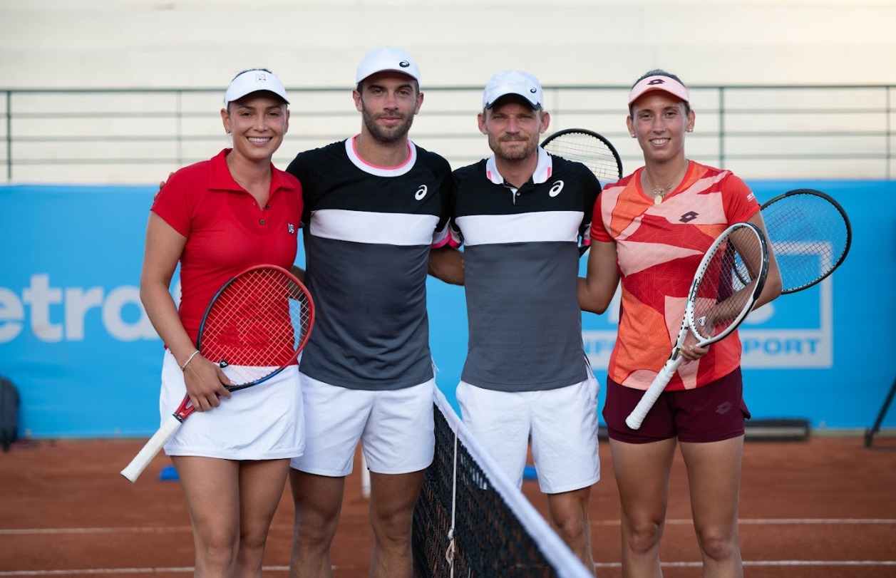 Croacia puede con Bélgica en el dobles