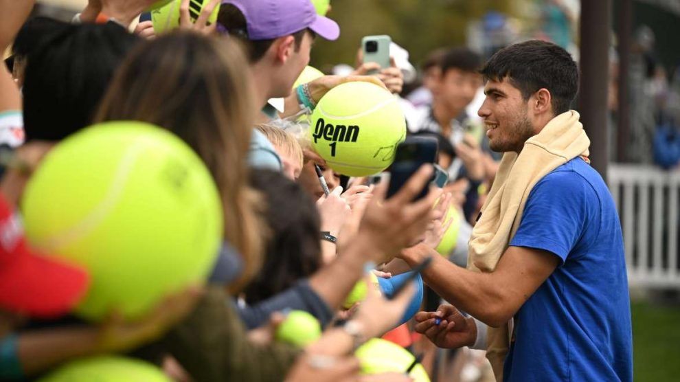 televisión horario wimbledon alcaraz rune
