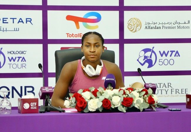 Gauff: “Creo que solo tengo confianza en mí misma”