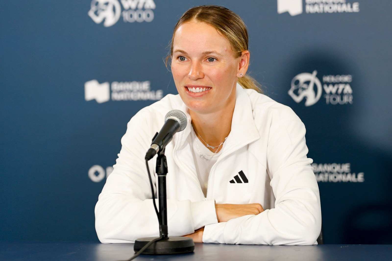 Wozniacki: “Muchas de las tenistas jóvenes tienen mucha potencia”