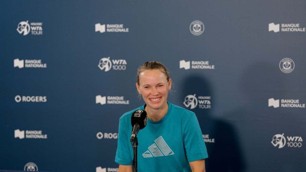 Wozniacki trabajado duro mantenerme forma