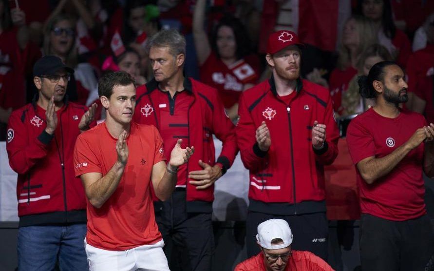 equipo canadá fase grupos copa davis 2023