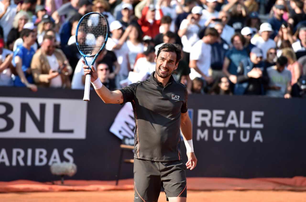 Fognini no tiene piedad con Collarini en San Marino