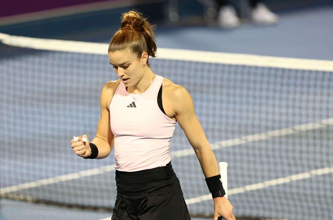 Sakkari puede con Fernández en Washington