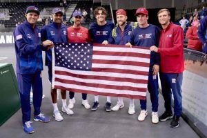 equipo estados unidos fase grupos copa davis 2023