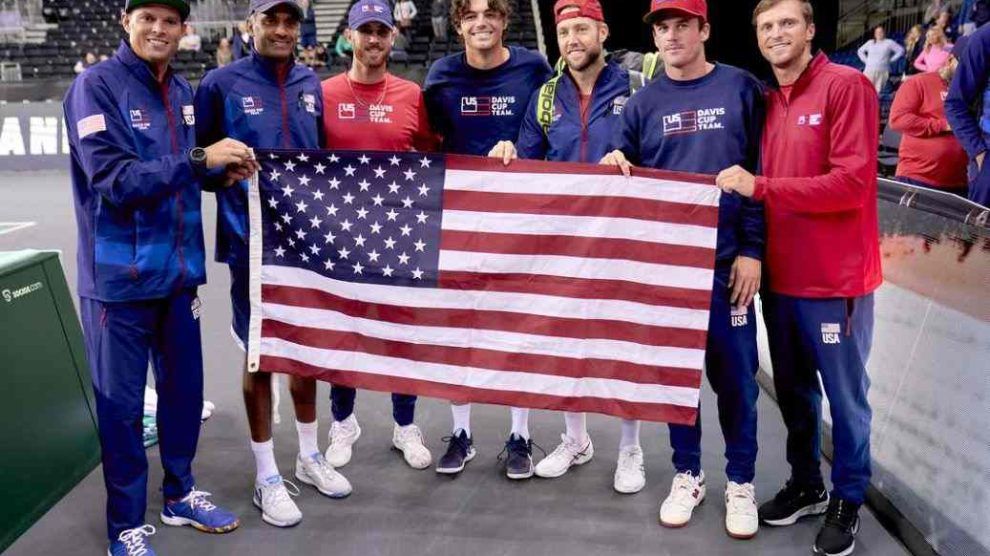 equipo estados unidos fase grupos copa davis 2023
